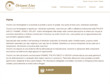 Tablet Screenshot of orizontline.ch